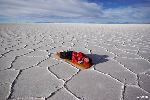 morning in Salar de Uyuni